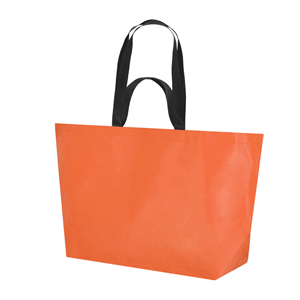 Ampia borsa riutilizzabile personalizzata in pp-woven TORVIK MKT21867 - Arancio