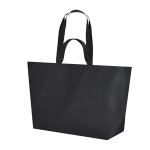 Ampia borsa riutilizzabile personalizzata in pp-woven TORVIK MKT21867 - Nero