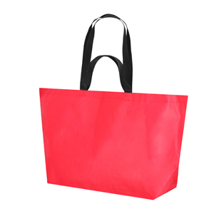 Ampia borsa riutilizzabile personalizzata in pp-woven TORVIK MKT21867 - Rosso