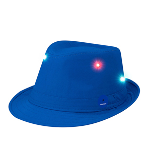 Cappello da festa con luci multicolore ENZOX MKT21918 - Blu