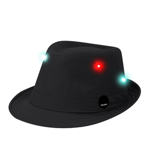 Cappello da festa con luci multicolore ENZOX MKT21918 - Nero