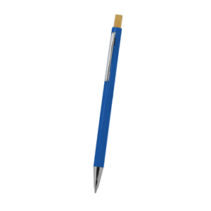 Penna con dettagli in bamboo personalizzata ZUKRY MKT21919 - Blu