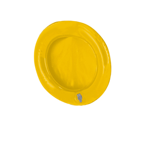 Frisbee gonfiabile personalizzabile ZALOX MKT21937 - Giallo