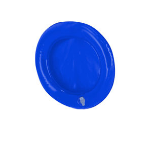 Frisbee gonfiabile personalizzabile ZALOX MKT21937 - Blu