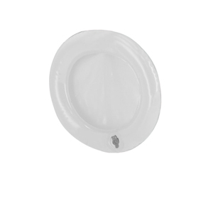 Frisbee gonfiabile personalizzabile ZALOX MKT21937 - Bianco