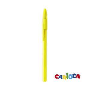 Penna a sfera classica Carioca UNIVERSAL MKT2469 - Giallo