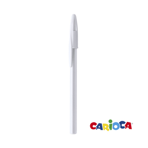 Penna a sfera classica Carioca UNIVERSAL MKT2469 - Bianco