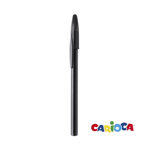 Penna a sfera classica Carioca UNIVERSAL MKT2469 - Nero