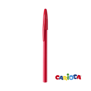 Penna a sfera classica Carioca UNIVERSAL MKT2469 - Rosso