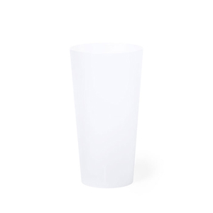 Bicchiere personalizzato riutilizzabile 400 ml YONRAX MKT2555 - Neutro