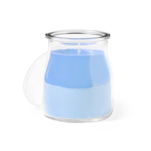 Candela aromatica in vetro SAICER MKT2702 - Blu