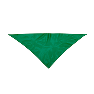Bandana personalizzata triangolare personalizzata in poliestere PLUS MKT3029 - Verde