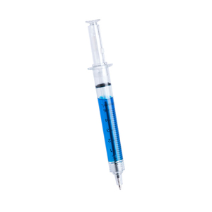 Penna personalizzata a forma di siringa MEDIC MKT3708 - Blu