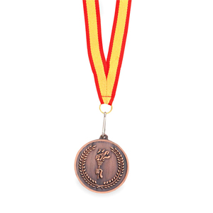 Medaglia in metallo finitura oro CORUM MKT3743 - Spagna - Bronzo