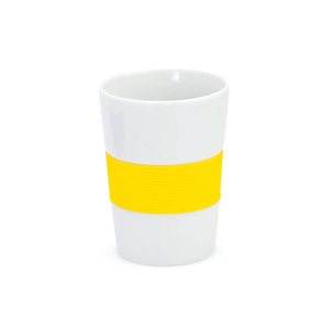 Bicchiere take away in ceramica 350 ml NELO MKT3789 - Giallo