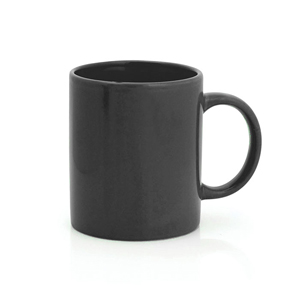 Tazza mug personalizzata in ceramica colorata 370 ml ZIFOR MKT3963 - Nero