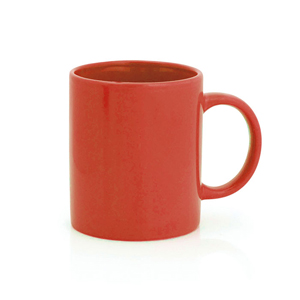 Tazza mug personalizzata in ceramica colorata 370 ml ZIFOR MKT3963 - Rosso