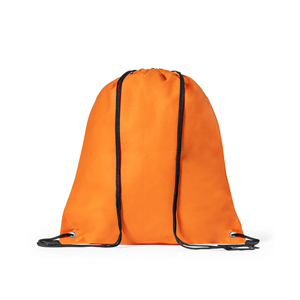 String bag personalizzata in tessuto non tessuto tnt HERA MKT4049 - Arancio