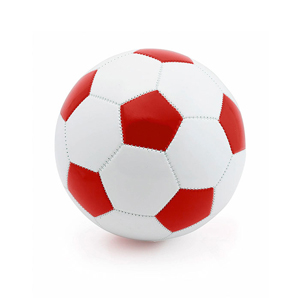 Pallone calcio in PU e PVC misura 5 DELKO. Ago non incluso.  MKT4086 - Rosso