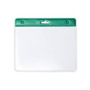 Porta badge trasparente ALTER MKT4344 - Verde