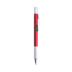 Penna a sfera 4 colori SAURIS MKT4402 - Rosso