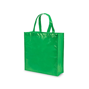 Shopper in tessuto non tessuto laminato cm 38x40x12 DIVIA MKT4422 - Verde