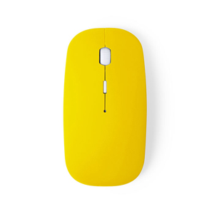 Mouse wireless personalizzabile LYSTER MKT4624 - Giallo