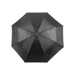 Ombrello pieghevole cm 96 con logo ZIANT MKT4673 - Nero