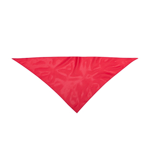 Bandana personalizzata triangolare personalizzata in poliestere KOZMA MKT4834 - Rosso