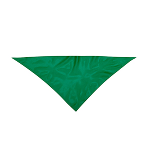 Bandana personalizzata triangolare personalizzata in poliestere KOZMA MKT4834 - Verde