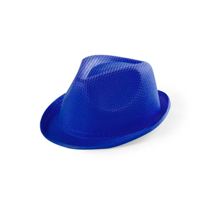 Cappello in paglia sintetica per feste da bambino TOLVEX MKT4838 - Blu