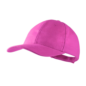 Cappello baseball personalizzato in cotone 6 pannelli RITTEL MKT4902 - Fucsia