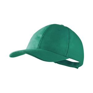 Cappello baseball personalizzato in cotone 6 pannelli RITTEL MKT4902 - Verde