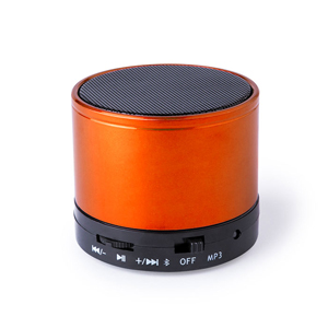 Cassa Bluetooth personalizzata in metallo MARTINS MKT4936 - Arancio