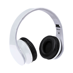 Cuffie Bluetooth pieghevoli DARSY MKT4938 - Bianco