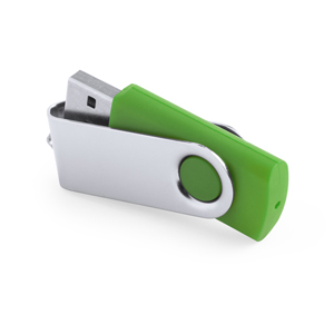 USB memory personalizzata, tipo twist REBIK 16GB MKT5071 - Verde