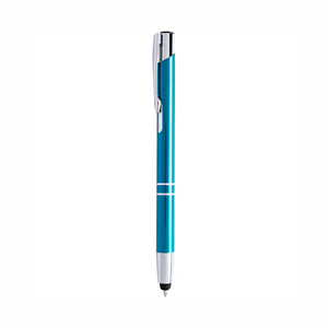 Penna in alluminio con touch screen MITCH MKT5121 - Azzurro