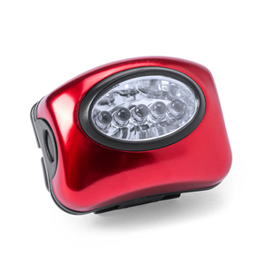 Torcia frontale con 5 leds LOKYS MKT5148 - Rosso