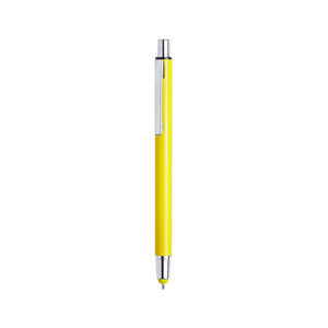 Penna in alluminio con touch screen RONDEX MKT5224 - Giallo
