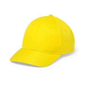 Cappellino baseball personalizzato in microfibra 6 pannelli BLAZOK MKT5226 - Giallo