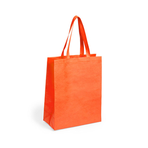 Shopper personalizzata in tnt cm 32x49x15 CATTYR MKT5252 - Arancio