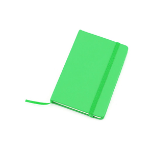 Quaderno personalizzato con copertina in poliuretano in formato A6 KINELIN MKT5299 - Verde