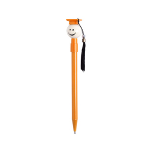 Penna personalizzata con smile laureato GRADOX MKT5735 - Arancio