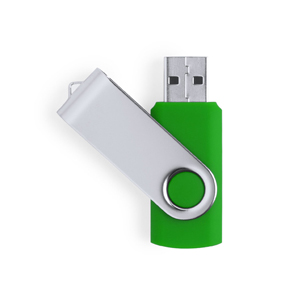 USB memory personalizzate, tipo twist YEMIL 32GB MKT6052 - Verde