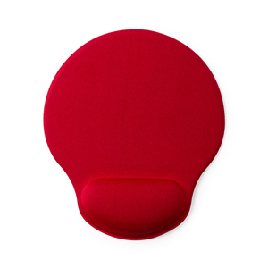 Mousepad personalizzato con poggia polso MINET MKT6140 - Rosso