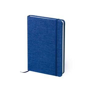 Quaderno personalizzato con copertina in poliestere TALFOR MKT6193 - Blu