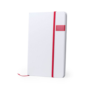 Quaderno con copertina rigida e chiavetta USB da 16GB in formato A5 BOLTUK MKT6201 - Rosso