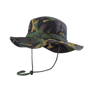 Cappello safari mimetico personalizzato DRAKEN MKT6207 - Neutro
