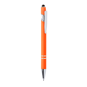 Penna in alluminio con touch screen LEKOR MKT6367 - Arancio