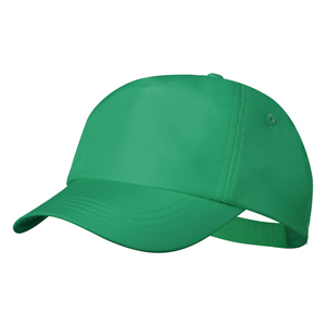 Cappellino baseball personalizzato in rpet 5 pannelli KEINFAX MKT6420 - Verde